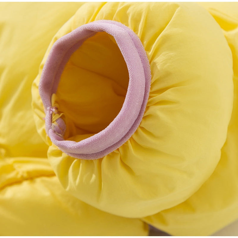 Autumn And Winter Dog High-end Macaron Thickened Zipper Bear Warm Four-legged Cotton-padded Jacket, Cat Cotton-padded Jacket, Pet Clothes