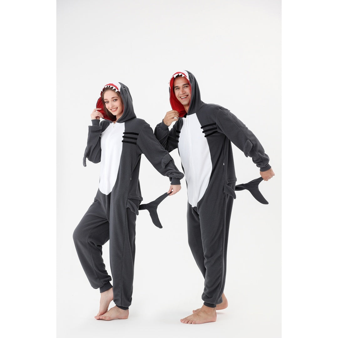 Onesie Animal Fleece Pajamas Halloween Cosplay Costumes Sleepwear Party Wear