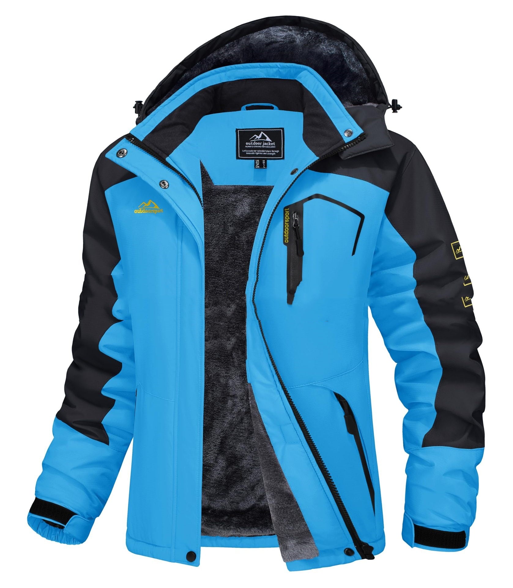 Women's Winter Casual Ski Jacket For Warmth And Windproof