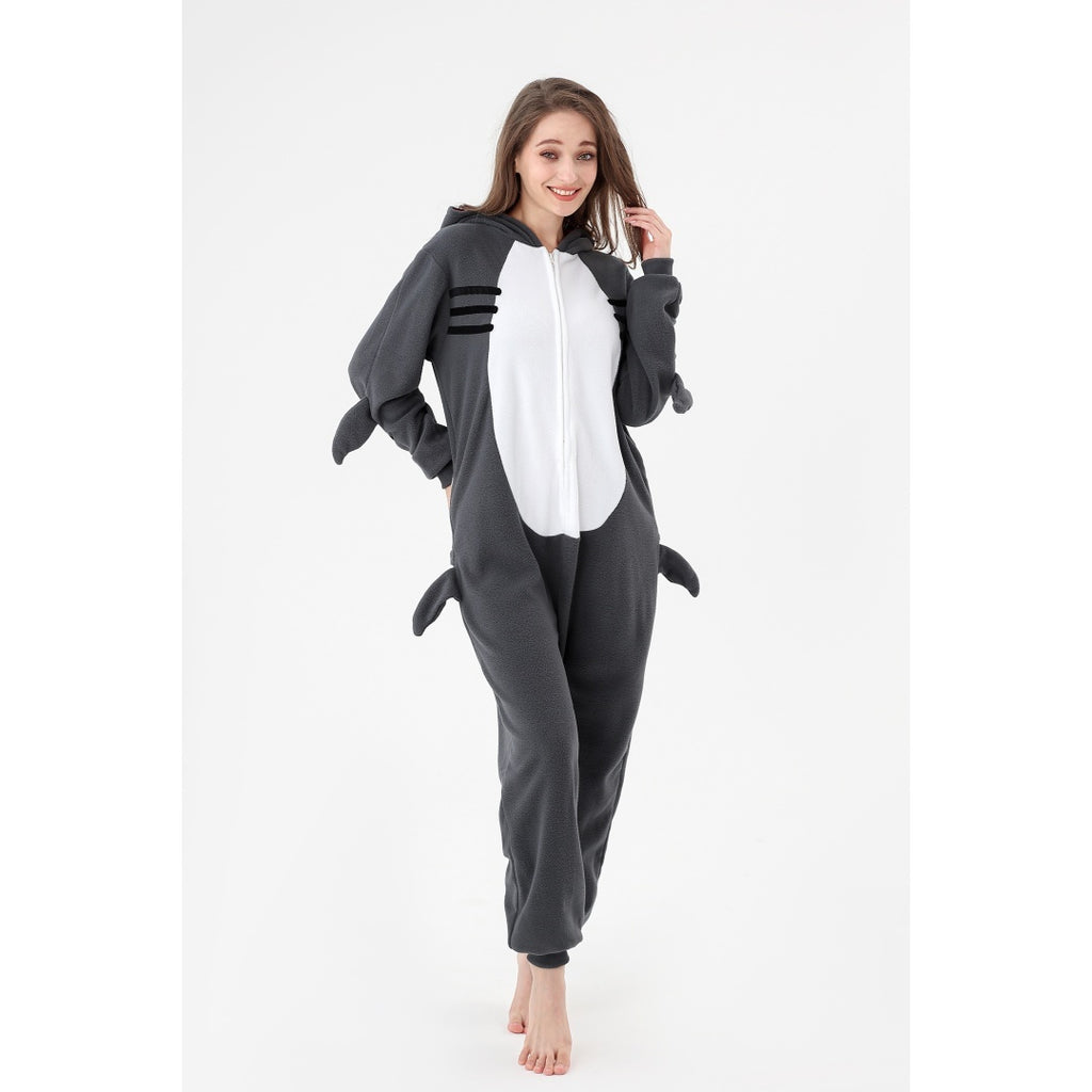 Onesie Animal Fleece Pajamas Halloween Cosplay Costumes Sleepwear Party Wear