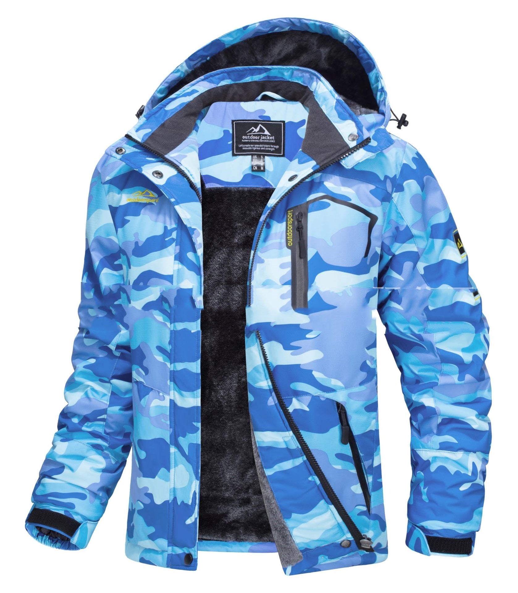 Women's Winter Casual Ski Jacket For Warmth And Windproof