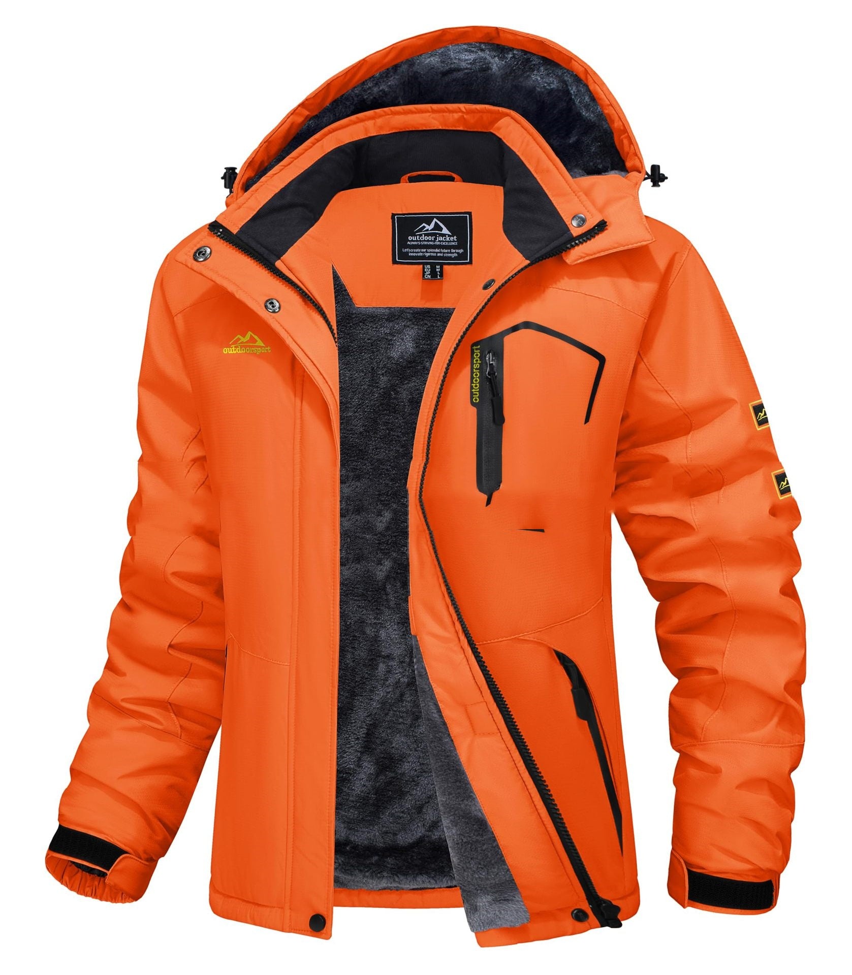 Women's Winter Casual Ski Jacket For Warmth And Windproof