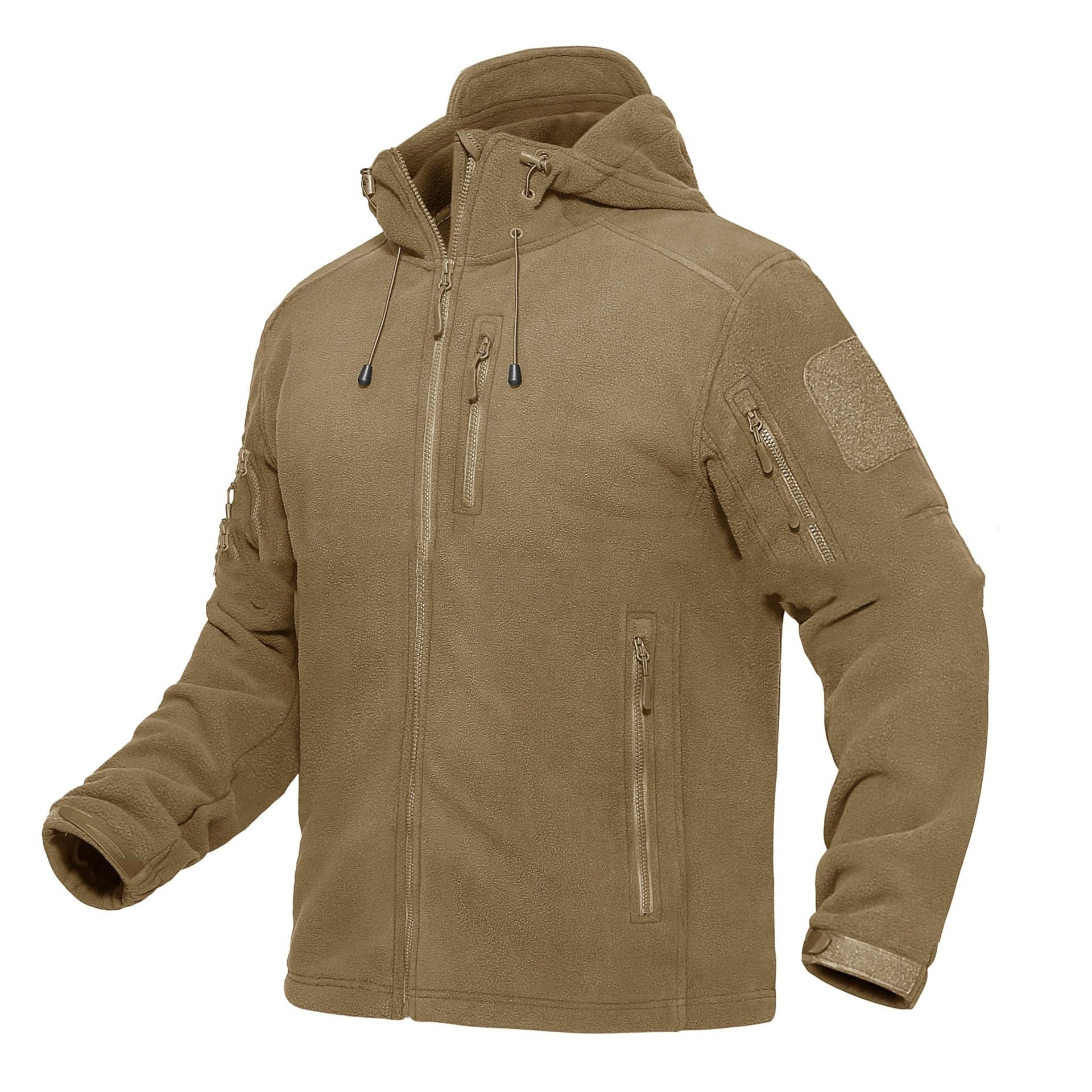 Men's Hooded Long-sleeve Winter Jacket