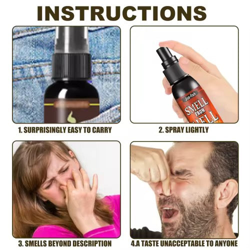 Fart spray