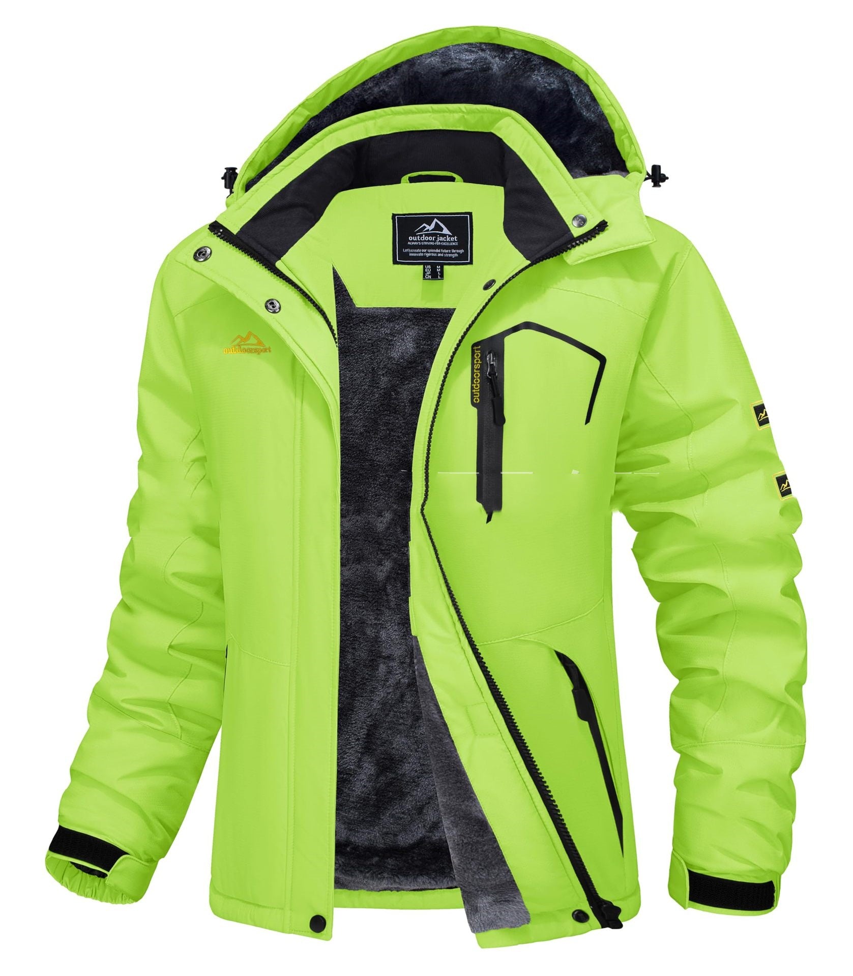 Women's Winter Casual Ski Jacket For Warmth And Windproof