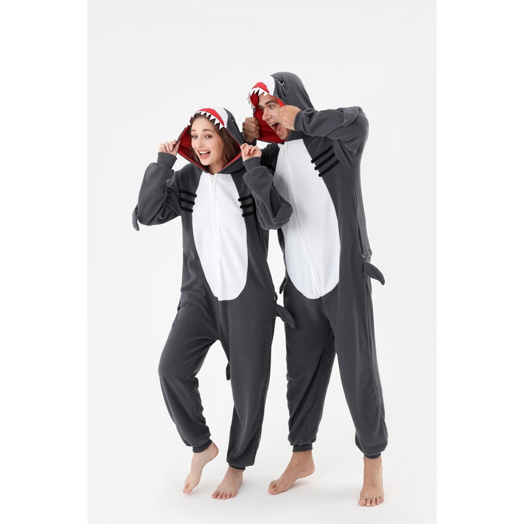 Onesie Animal Fleece Pajamas Halloween Cosplay Costumes Sleepwear Party Wear