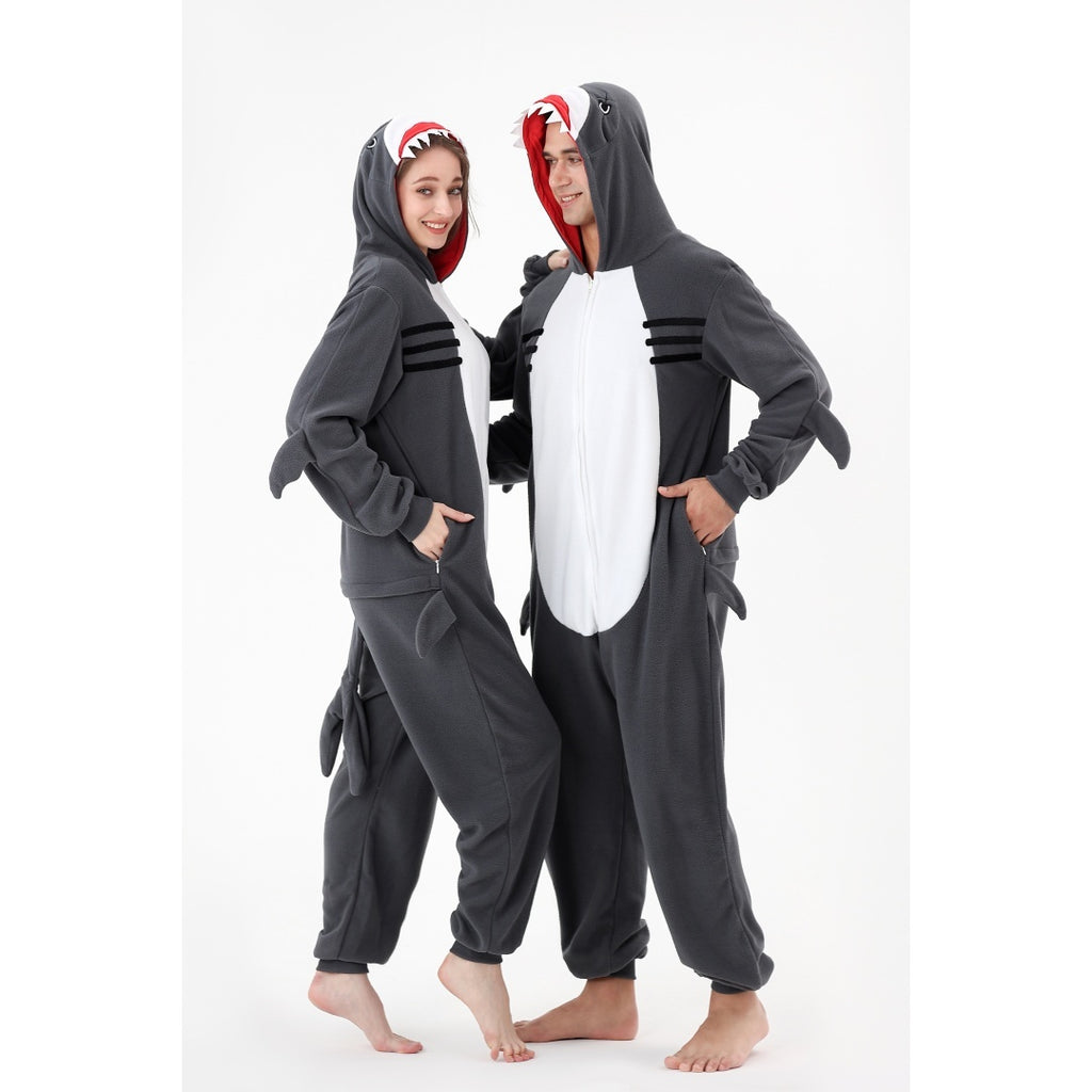 Onesie Animal Fleece Pajamas Halloween Cosplay Costumes Sleepwear Party Wear