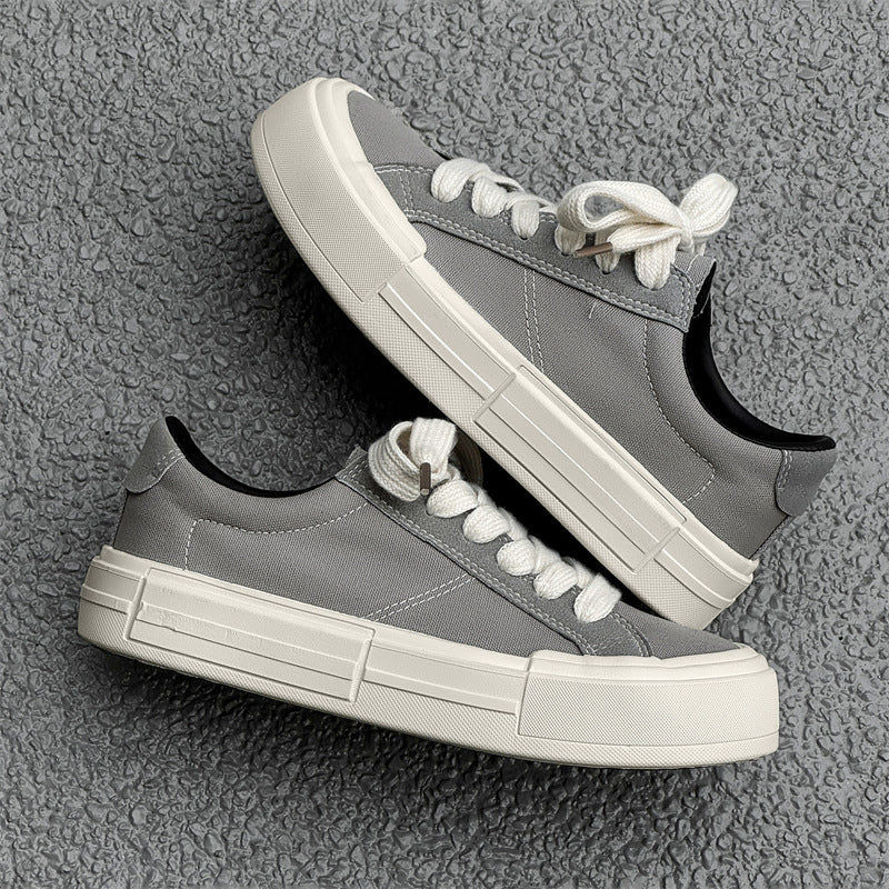 Women's Canvas Platform Casual Sports Skate Shoes