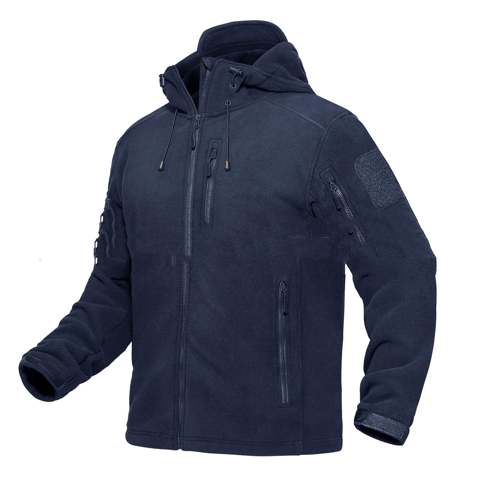 Men's Hooded Long-sleeve Winter Jacket